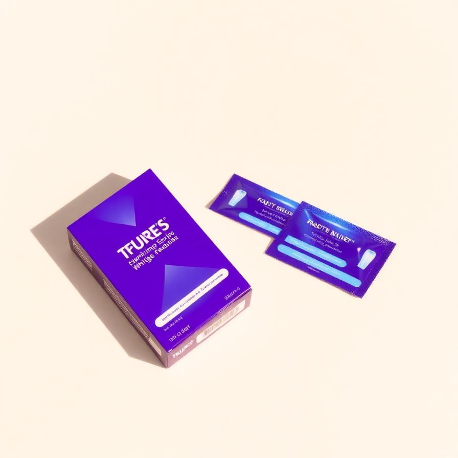 Purple Teeth Whitening Strips